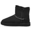 Ugg (wmns)  Classic  Charm Mini Fleece Lined Black