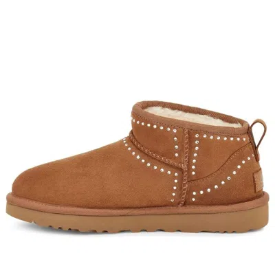 Ugg (wmns)  Classic Ultra Mini Bling 'chestnut'