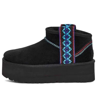 Ugg (wmns)  Classic Ultra Mini Braid Plat 'black'