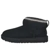 Ugg Women's Classic Ultra Mini Max Curly Boots In Black