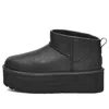 Ugg (wmns)  Classic Ultra Mini Platform Boot 'black Leather'
