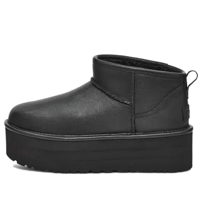 Ugg (wmns)  Classic Ultra Mini Platform Boot 'black Leather'