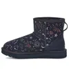 Ugg (wmns)  Classic Zodiac Mini Fleece Lined Navy Blue