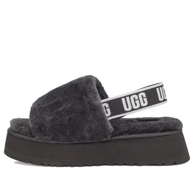 Ugg (wmns)  Disco Slide Thick Sole Gray Slippers
