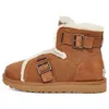 Ugg (wmns)  Dune Mini Buckle Boot Fleece Lined Brown