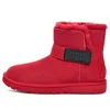 Ugg (wmns)  Embossed Belt Short Boots 'red'