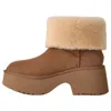 Ugg (wmns)  Esmee Boot-snow 'chestnut' In Multi