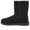 Ugg Classic Short Ii Womens Boot In Black