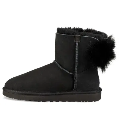 Ugg (wmns)  Fluff Bow Mini Fleece Lined Black
