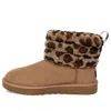Ugg (wmns)  Fluff Mini Quilted Leopard Fleece Lined 'leopard Print'