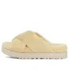 Ugg (wmns)  Fluff Sugar Terry Cross Slide 'yellow'