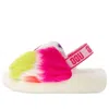 Ugg (wmns)  Fluff Yeah Party Spots Slipper 'white'