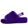 Ugg (wmns)  Fluff Yeah Slide Minimalistic Thick Sole Purple