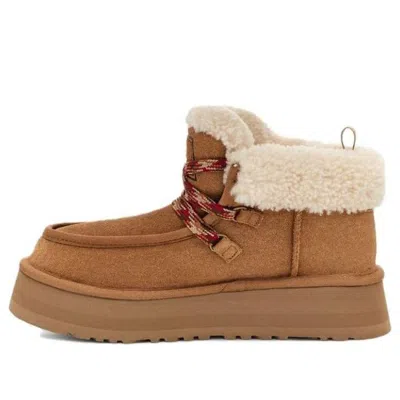 Ugg (wmns)  Funkarra Cabin Cuff Boot 'chestnut' In Brown