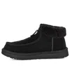 Ugg (wmns)  Funkarra Suede Fur Collar Zip 'black'