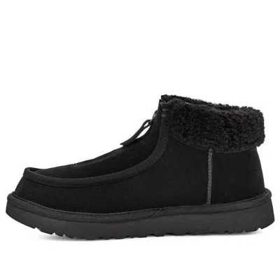 Ugg (wmns)  Funkarra Suede Fur Collar Zip 'black'