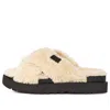 Ugg (wmns)  Fuzz Sugar Cross Slide 'natural Black'