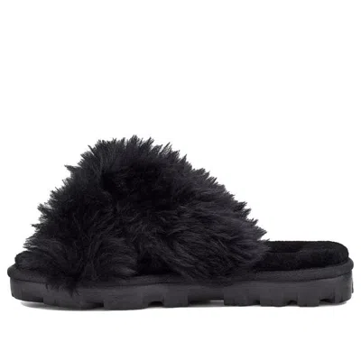 Ugg (wmns)  Fuzzalicious Black Slippers