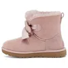 Ugg (wmns)  Gita Bow Mini Cozy Stay Warm Plush Fleece Lined Pink