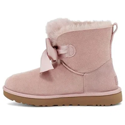 Ugg (wmns)  Gita Bow Mini Cozy Stay Warm Plush Fleece Lined Pink