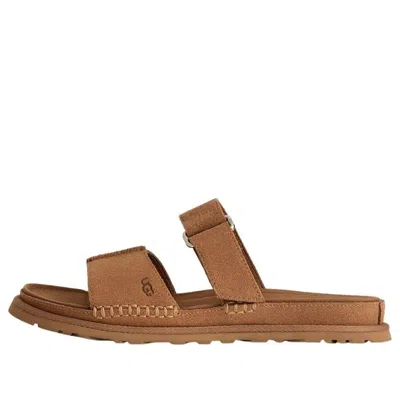 Ugg (wmns)  Goldengaze Slide Sandals 'chestnut' In Brown