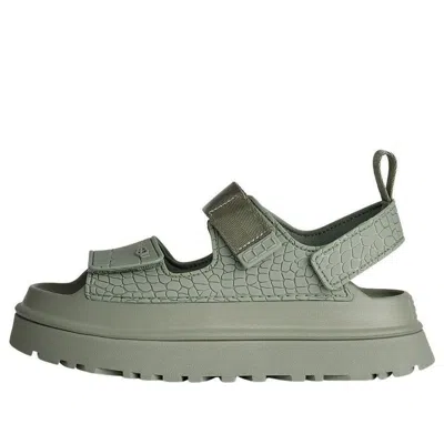 Ugg (wmns)  Goldenglow Embossed Sandals 'artichoke' In Green
