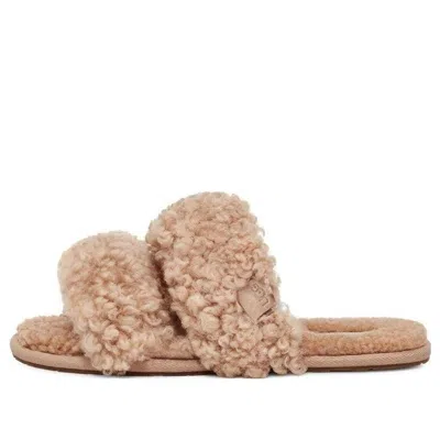 Ugg (wmns)  Maxi Curly Scuffetta 'sand' In Brown