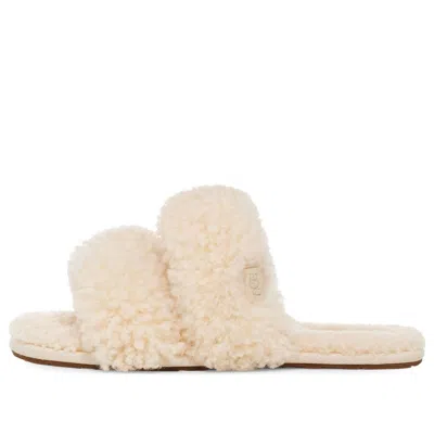 Ugg (wmns)  Maxi Curly Scuffetta Slippers 'cozy Minimalist Beige'