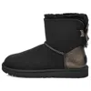 Ugg (wmns)  Mini Bailey Bow Glitz 'dark Grey'