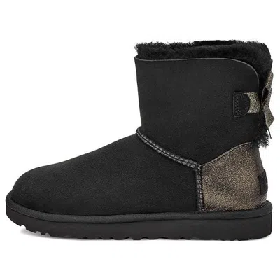 Ugg (wmns)  Mini Bailey Bow Glitz 'dark Grey'