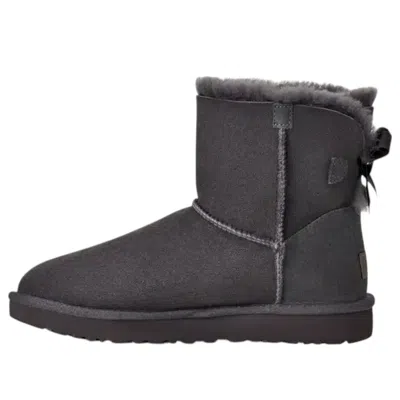 Ugg (wmns)  Mini Bailey Bow Ii 'obsidian' In White