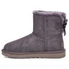 Ugg (wmns)  Mini Bailey Bow Ii Shimmer Fleece Lined Purple