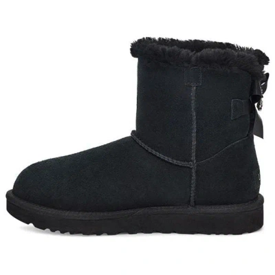 Ugg (wmns)  Mini Bailey Brooch Fleece Lined Black