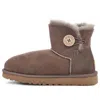 Ugg (wmns)  Mini Bailey Button Ii 2.0 Snow Boots Brown