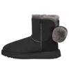 Ugg (wmns)  Mini Bailey Fuzzy Bow 'black'
