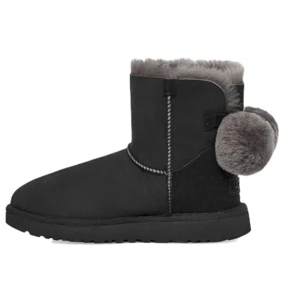 Ugg (wmns)  Mini Bailey Fuzzy Bow 'black'
