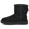 Ugg (wmns)  Mini Bailey Suede Bow 'black'
