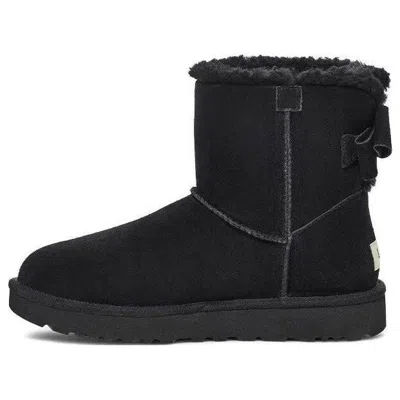 Ugg (wmns)  Mini Bailey Suede Bow 'black'