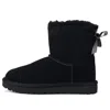 Ugg (wmns)  Mini Continuity Bow Fleece Lined Black