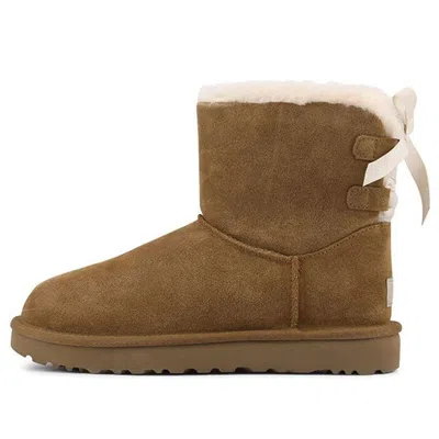 Ugg (wmns)  Mini Continuity Bow Fleece Lined Brown