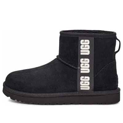 Ugg (wmns)  Mini Side Logo 'black White'