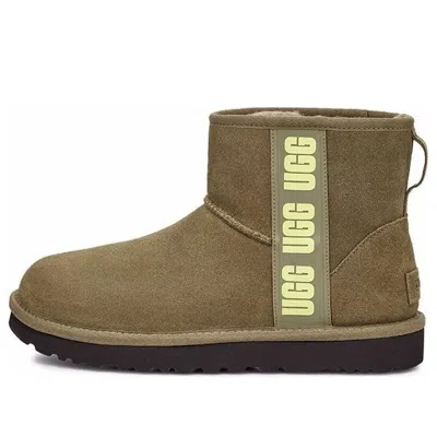 Ugg (wmns)  Mini Side Logo 'olive Green'