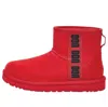 Ugg (wmns)  Mini Side Logo 'red'