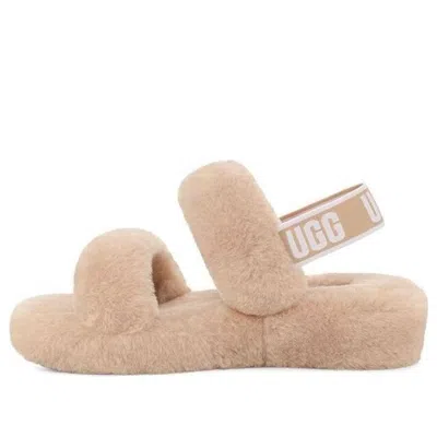 Ugg (wmns)  Oh Yeah Slide 'driftwood' In Neutral