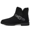 Ugg (wmns)  Romely Short Buckle Boot 'black'