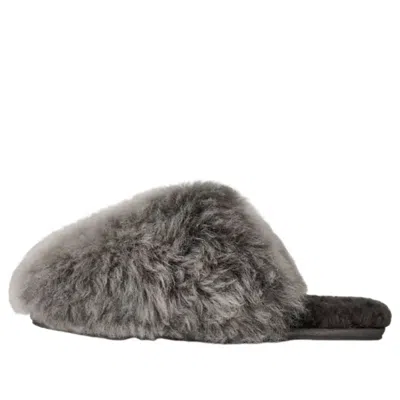 Ugg (wmns)  Scuffette Chalet Slipper 'charcoal' In Animal Print