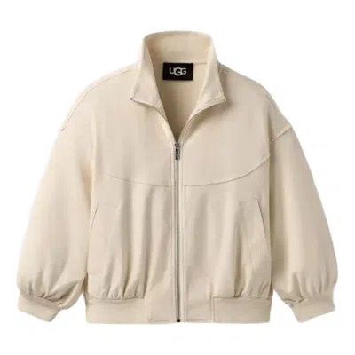 Ugg (wmns)  Ss26 Kyleigh Full-zip Jacket 'cream' In Neutral