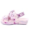 Ugg (wmns)  Susan Fang Fluff Slippers 'flower Weave Pink'