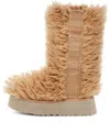 Ugg (wmns)  Sustainable Fluff Momma Tall Boot 'oat' In Brown