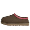 Ugg Low-profile Clog With Braid And Shearling Lining In Brown